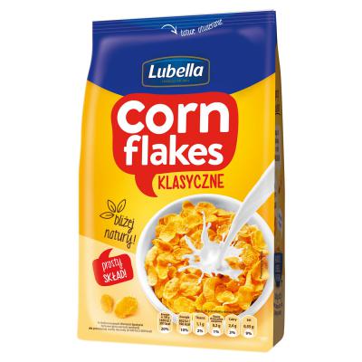 Lubella Corn Flakes Płatki kukurydziane klasyczne 250 g