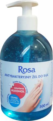 Rosa Żel antybakteryjny z dozownikiem 500 ml