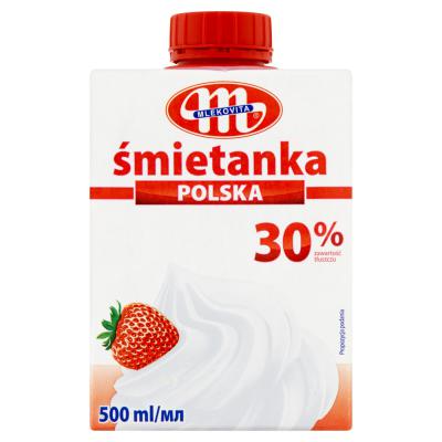 Mlekovita Śmietanka Polska deserowa 30 % 500 ml