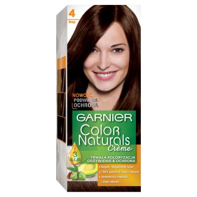 Garnier Color Naturals Crème Farba do włosów 4 brąz