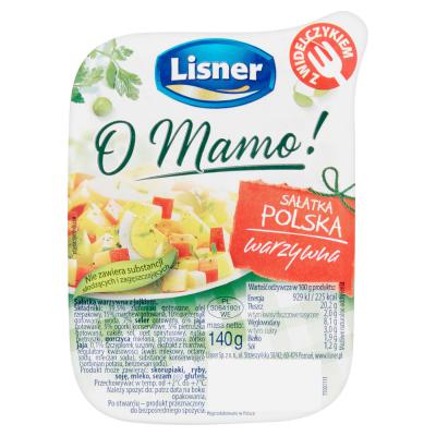 Lisner O Mamo! Sałatka warzywna polska 140 g