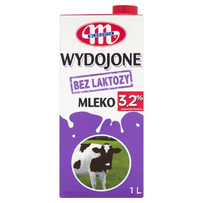 Mlekovita Wydojone Mleko bez laktozy 3,2 % 1 l