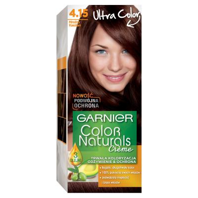 Garnier Color Naturals Crème Farba do włosów 4.15 mroźny kasztan