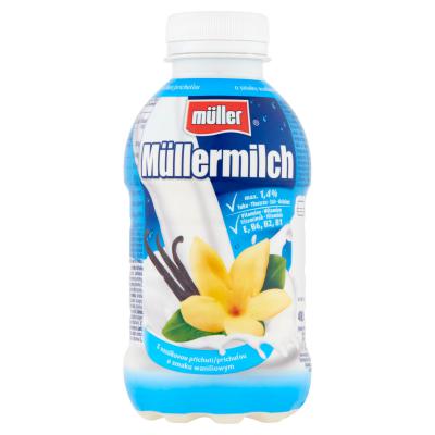 Müller Müllermilch Napój mleczny o smaku waniliowym 400 g